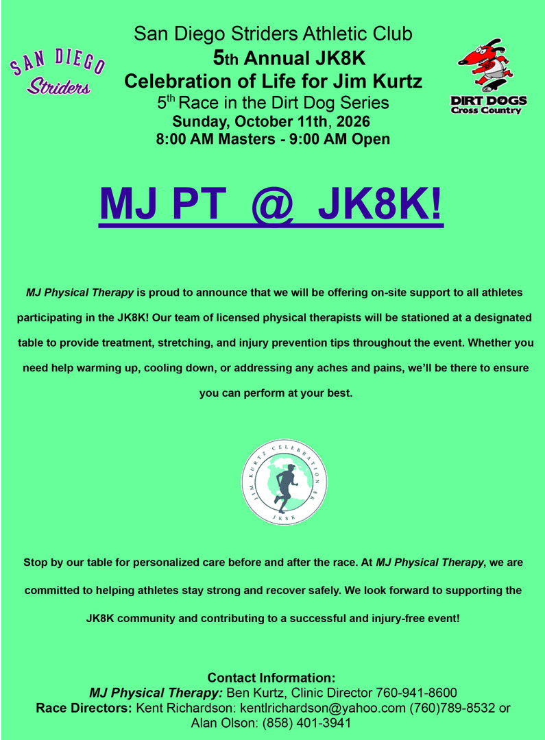 JK8K 2026 | Flyer | MJ Physical Therapy